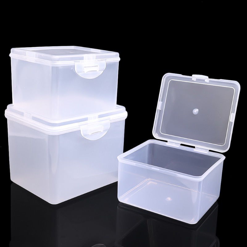Cosmetics Sorting Box / Portable Transparent Blue Box / Kids Toys ...