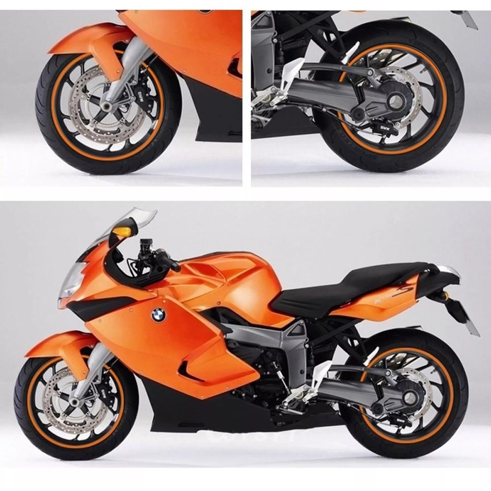 16Pcs/set PVC Reflective Wheel Rims Stickers Motocross Bike Motorcycle ...