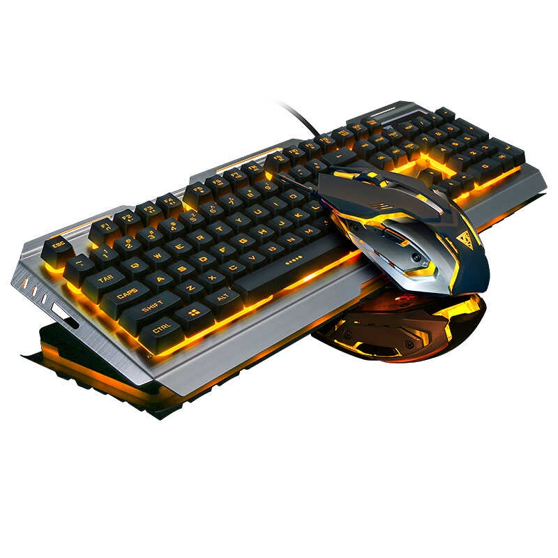 Mechanical Gaming Keyboard At Mouse Combo Rainbow Backlit Keyboards ...