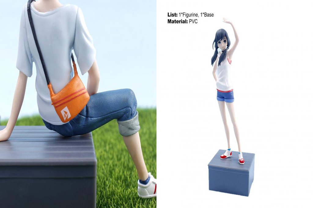 2 stili 20cm Anime Figure Toys il tuo nome Tachibana Taki Miyamizu Mitsuha PVC Action Figure Toys Collection Model Gift Doll