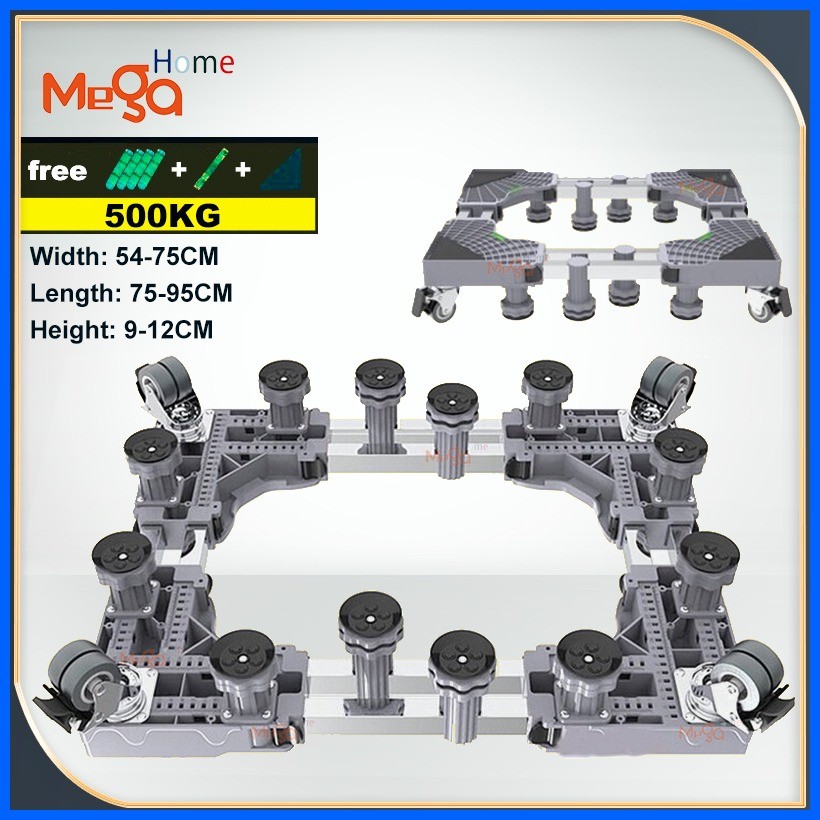 Ref Stand Washing Machine Stand with Wheels 8 Legs 8 Wheels Patungan ng ...