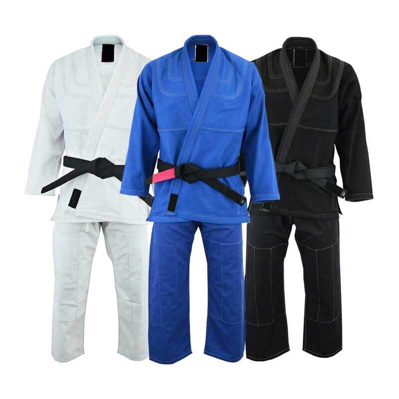 URBANSBEE Kimono Jiu Jitsu - Kimono Judo BJJ Gi Taekwondo karate Premium ligero uniforme para hombres mujeres de mma artes marciales entrenamiento