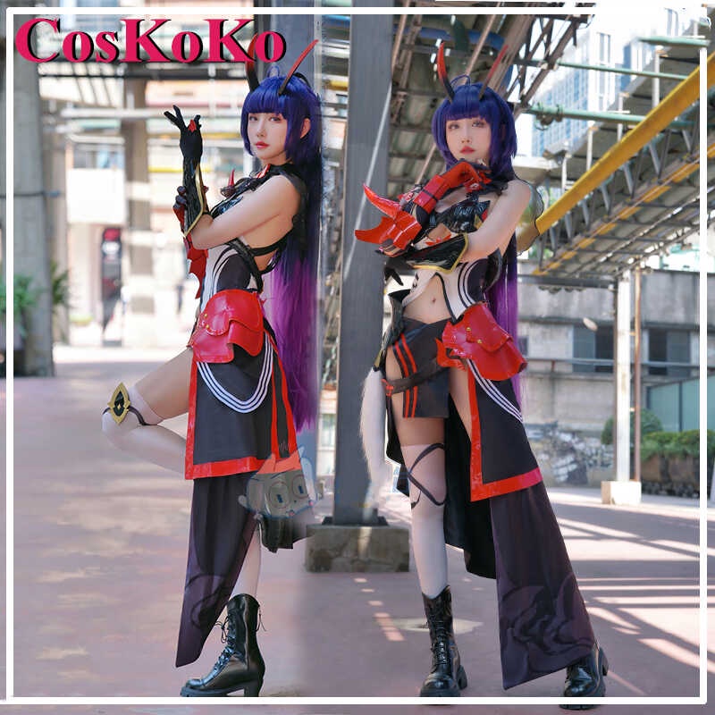 Coskoko Raiden Mei Cosplay Anime Game Honkai Impact 3 Costume Sweet Nifty Combat Uniform