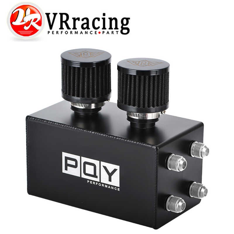 VR Racing Oil Catch Can Breather Tank Para Sa Honda Civic Integra EK EG