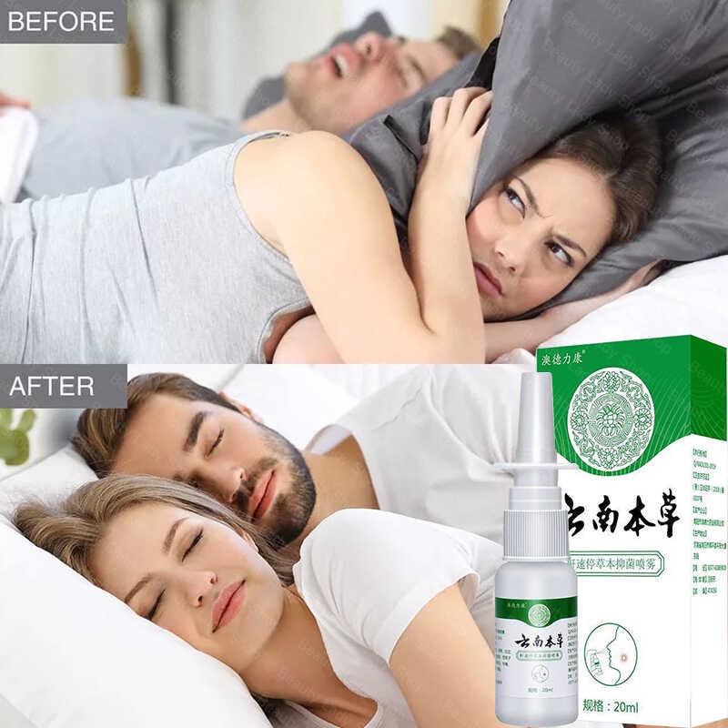 20ML Herbal Nasal Spray Clogged Nose Nasal Sprays Chronic Rhinitis