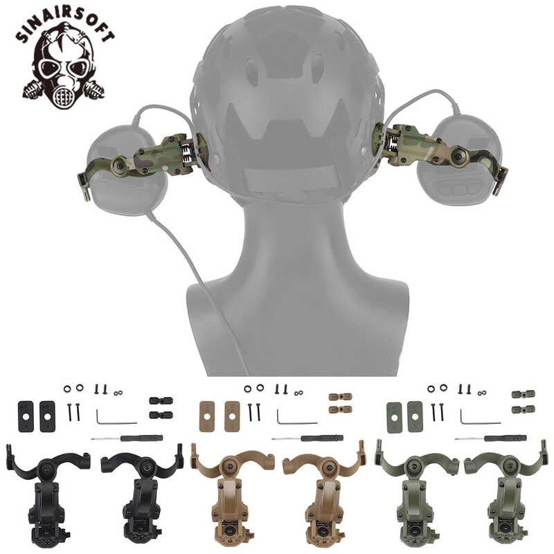 Bagong Tactical Headset Rail Mount Military Helmet Rails Bracket GEN 5 ...