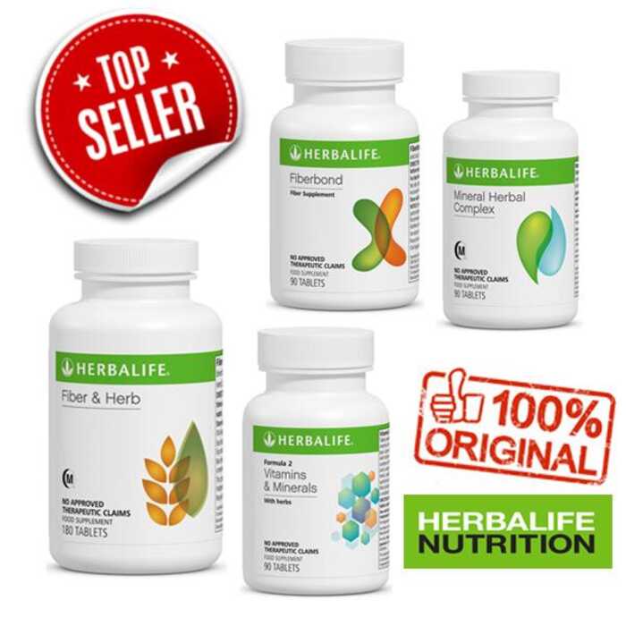 Herbalife Complete Slimming Supplements (Fiberbond, Fiber & Herb