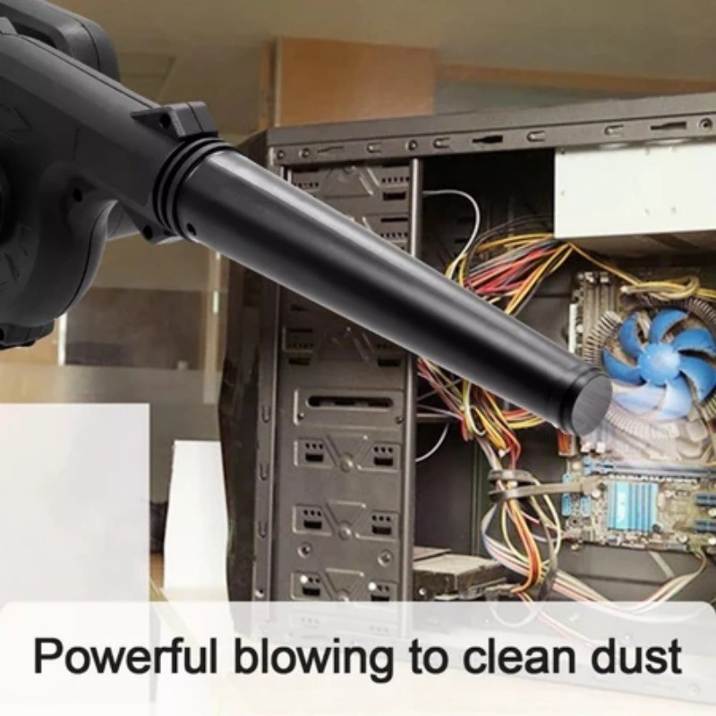 Cordless 1200W Air Blower Vacuum Cleaners Blowing Suction 2 in 1 ...