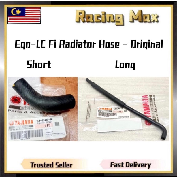 Yamaha Ego LC Fi EgoLC Fi Radiator Hose Long / Short Thermostat Pipe 3