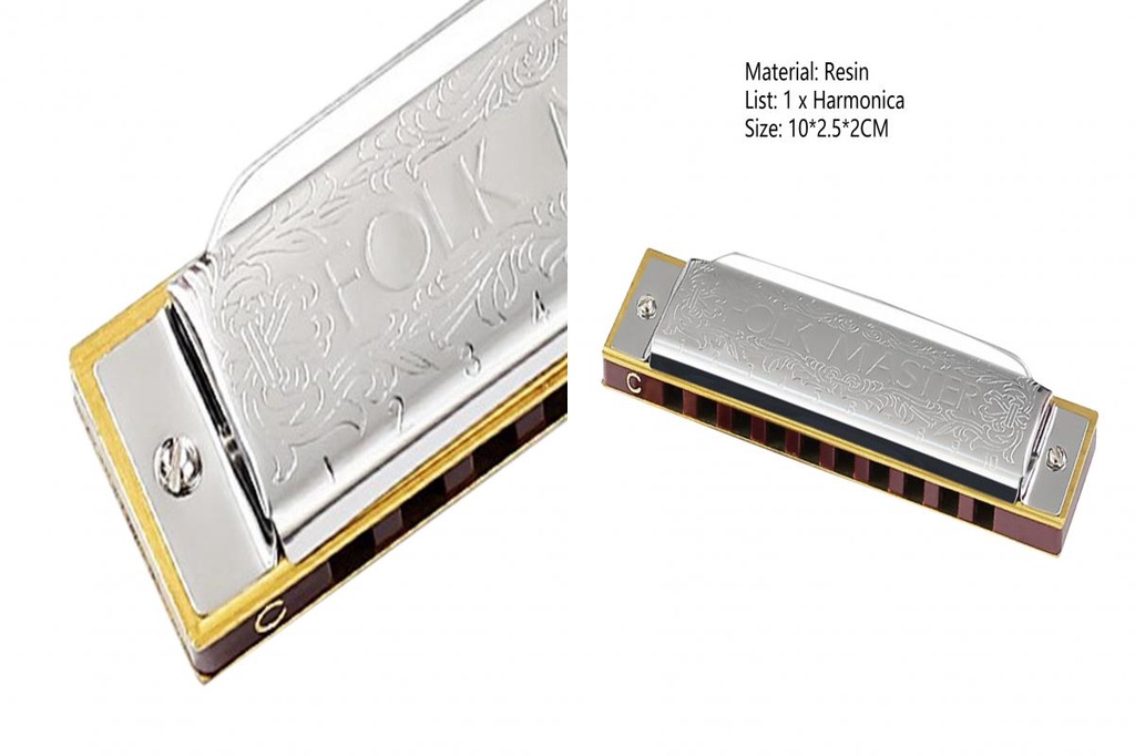 for SUZUKI Beginner Harmonica Key of C Mellow Tone Mini Portable ...