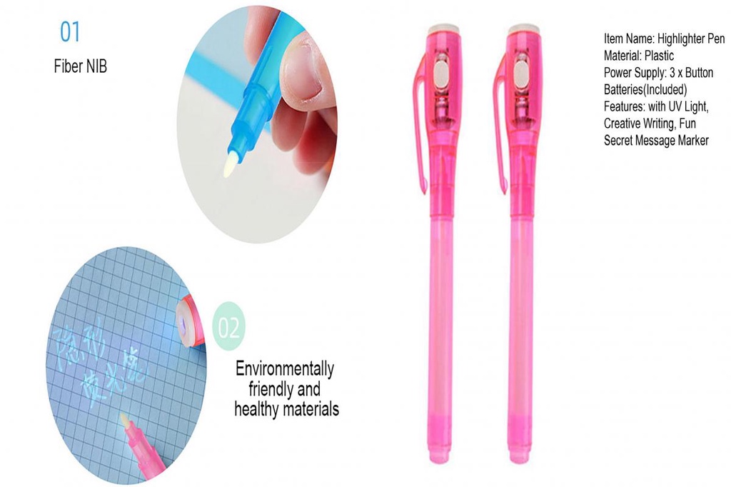 Magic Marker Uv Pen Walmart SCStyle Invisible Ink Pen 28Pcs Spy