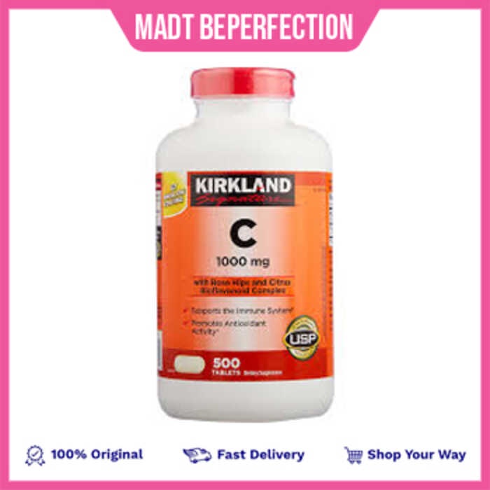 Kirkland Signature Vitamin C with Rosehips and Citrus Bioflavonoid