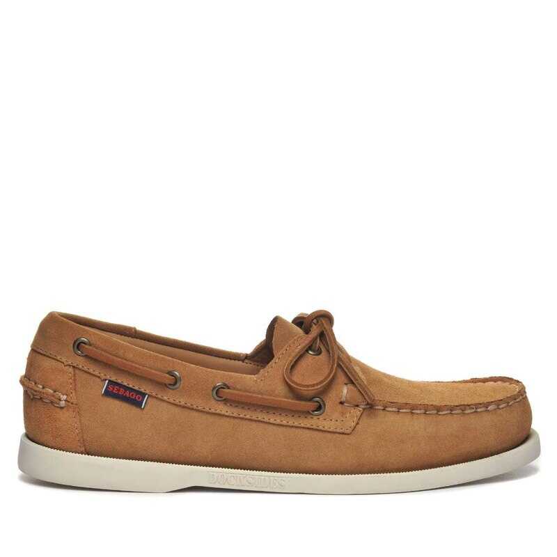 2 Men Authentic Sebago Docksides Shoes Premium Leather Moc Toe Lace Up Boat Shoes Ab022 Shopee Philippines