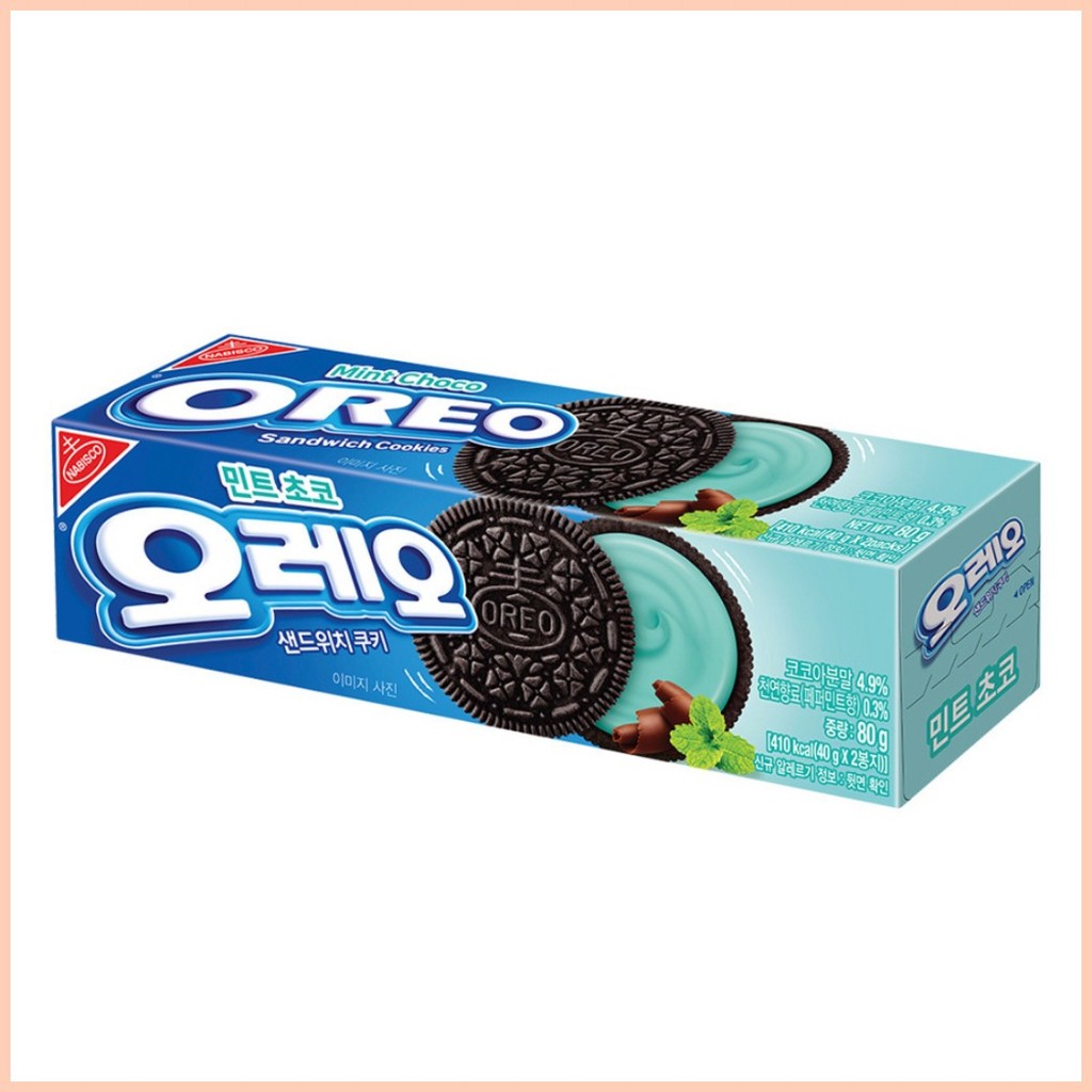 ♂ ⊙ [OREO] Korean Oreo Collection Oreo Best Cookie Snacks Mint ...