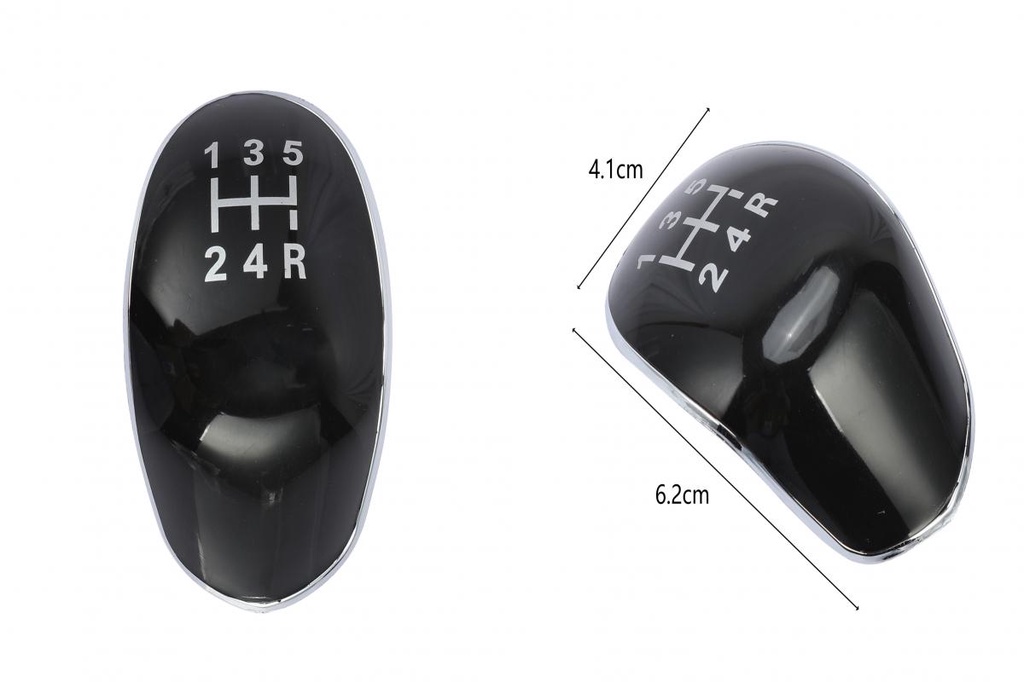 SOU_ Lightweight Gear Shift Knob Cover 5 Speed Shift Lever Knob Cap