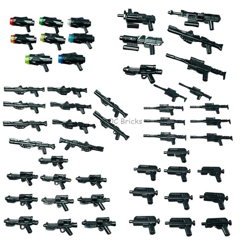 MOC Bricks Gun Wars Weapon Soldiers Sandbag Special Forces Building ...