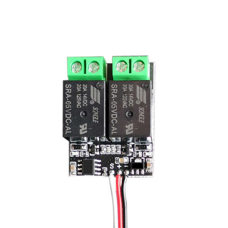 1PCS 1-to-2 4-5V/5-9V Dual Channel Relay na may Limit Control Light ...