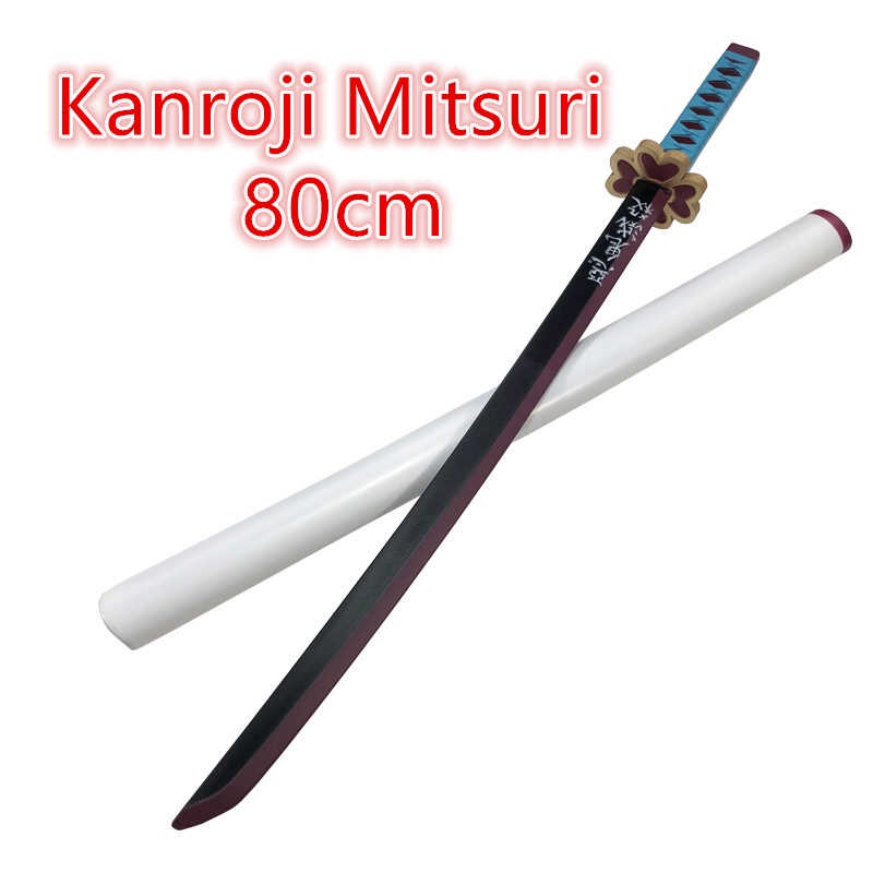 4 Anime Original Kimetsu No Yaiba Katana Cosplay Arm Demon Slayer Sword ...