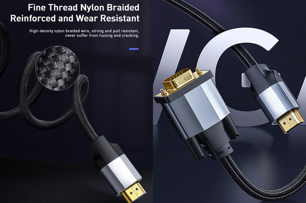 [ Xiapistore ] Wide Compatibility to VGA Adapter for PC