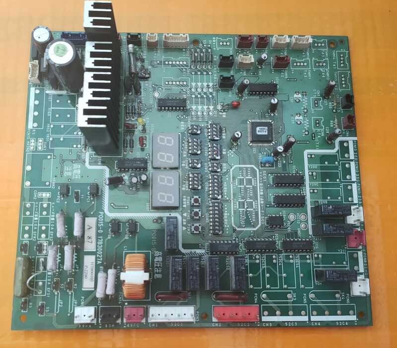 Hitachi inverter external unit motherboard P0015-0 17B30027A circuit ...