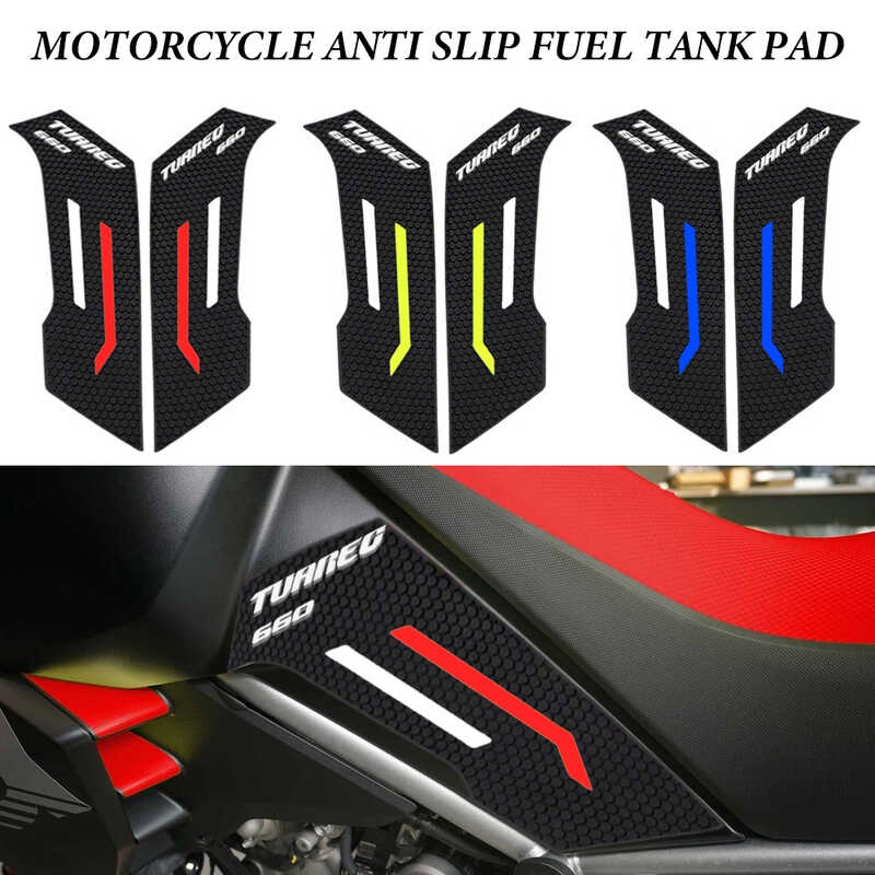 2021 2022 2023 - Motorcycle Non-slip Side Fuel Tank Stickers Waterproof ...