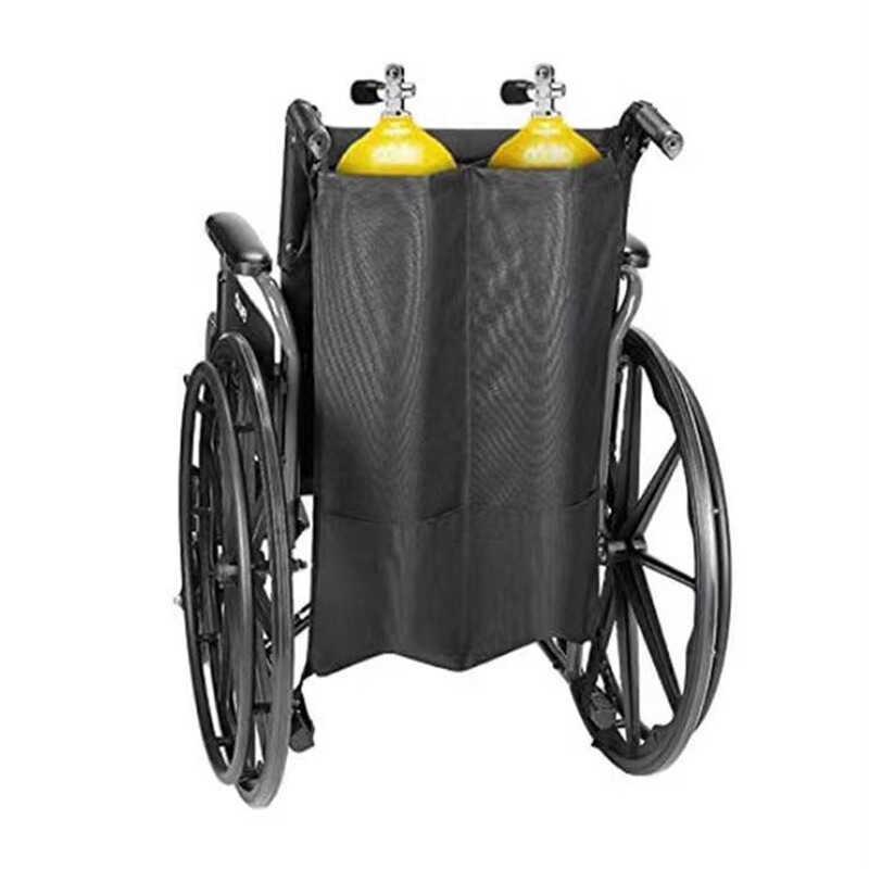 Universal Wheelchair Oxygen Tank Holder Storage Pouch Oxygen Cylinder