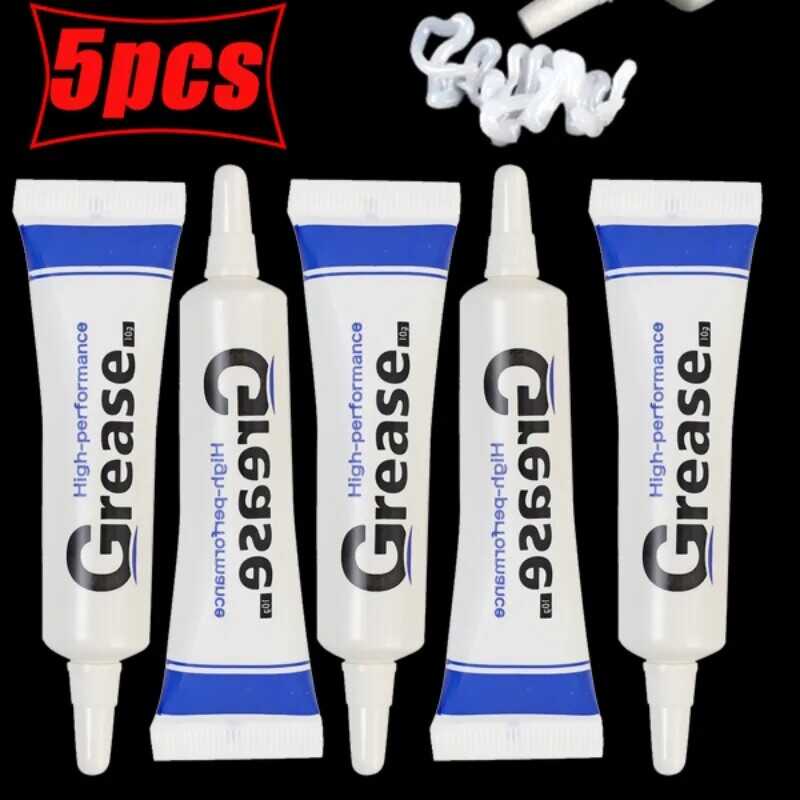 5pcs Silicone Lubricant Grease Waterproof Food Grade Lubricating Oil