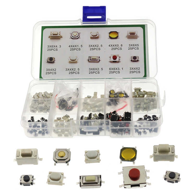 250 Pcs Patch Switch Touch Buttons para sa mga Car Remote Control Keys ...