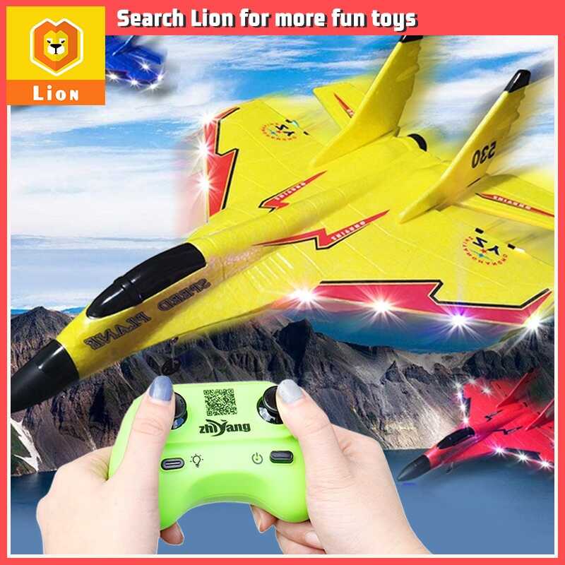 Lion Remote Control Plane MiG Fighter 2.4g Glider RC Drone Fixed Wing
