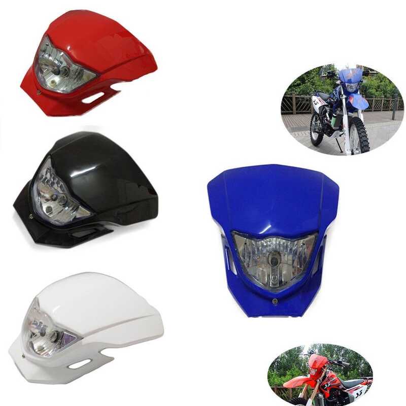 Universal Motorcycle Enduro Headlight Fairing Sa Bulb Dirt Bike