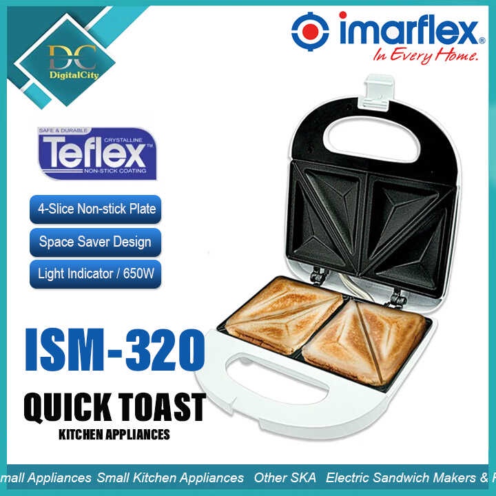 DIGITAL Imarflex ISM320 Quick Toast Sandwich Maker Shopee Philippines