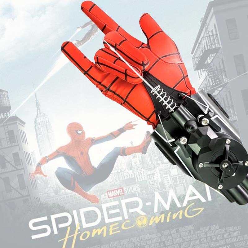 Spider Man Web Shooters ML Legends Spiderman Network Electric Launcher ...