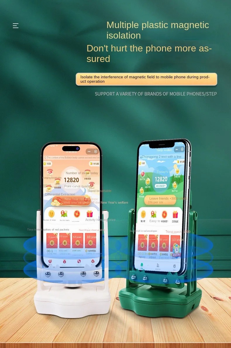 Steps Counter Compatible for Pokemon Go Walker Phone Swing Accessories ...