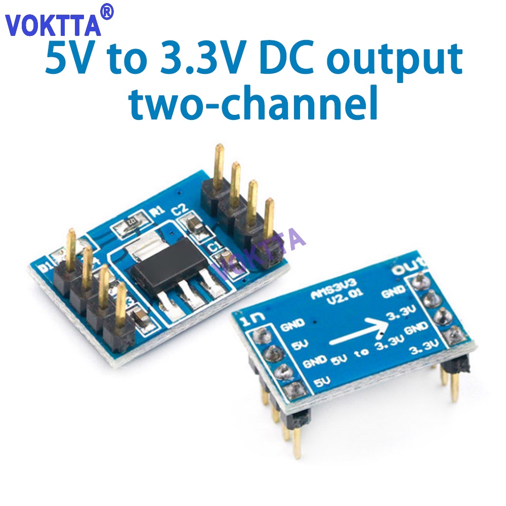 3 Pins AMS1117 DC4.5V - 7V sa 3.3V Voltage Regulator Step Down Power ...