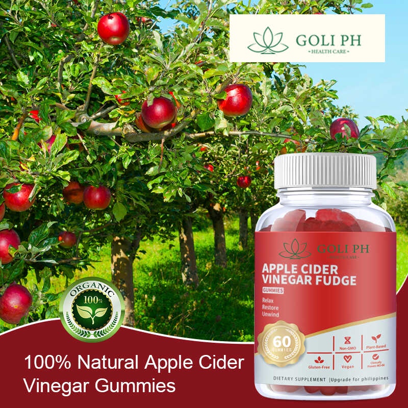 Goli ph Apple Cider Vinegar Gummies Weight Control Fat Burner Slimming Meal Replacement Drinks