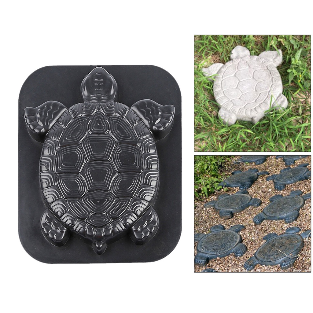 Pavement Molds: 42x25x5cm Plastic Concrete Stepping Stone