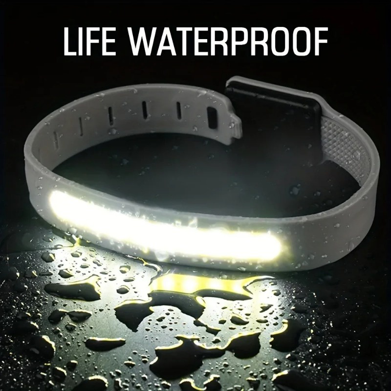 COB Ultra Light Jogging Light / Outdoor Sports Night Running Light ...