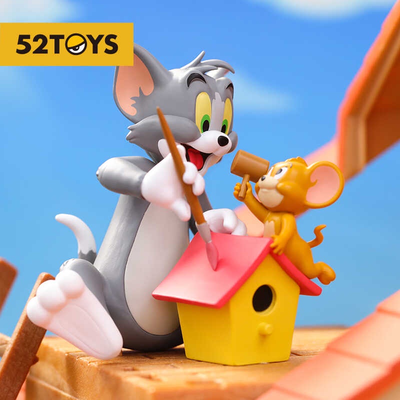Kawaii Tom And Jerry Mouse Day Series Movable Figure Desktop ...