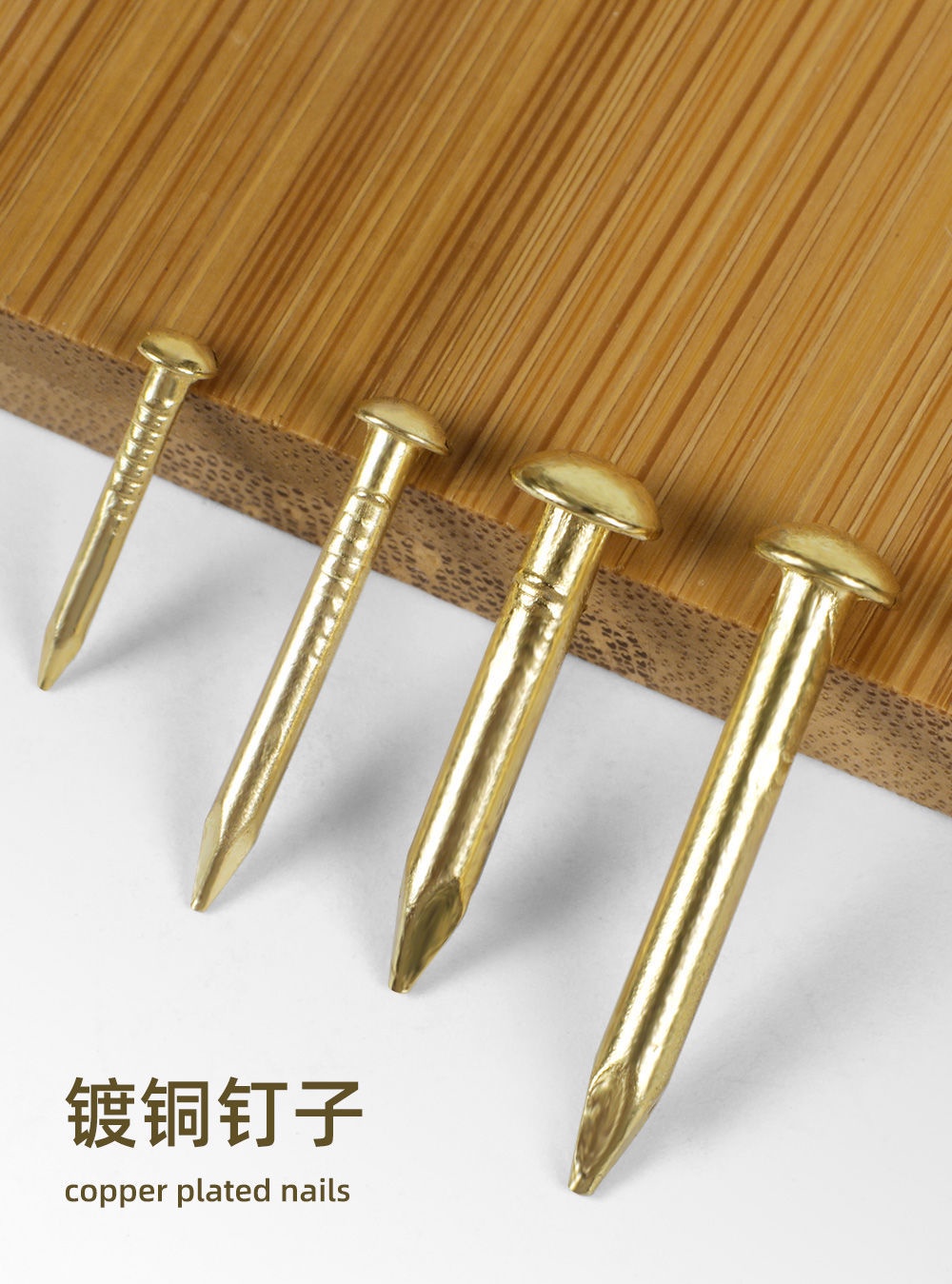 Hoement Professional Shoes Repairing Nails – 13mm Round Head Heels Nails, 50g Bag (Approx. 225 Pcs) For Boots, Heels, And Leathercraft
