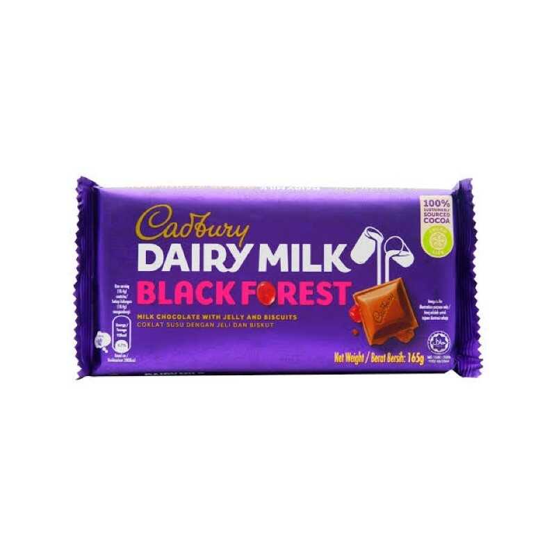 Cadbury Dairy Milk Black Forest 160G Shopee Philippines