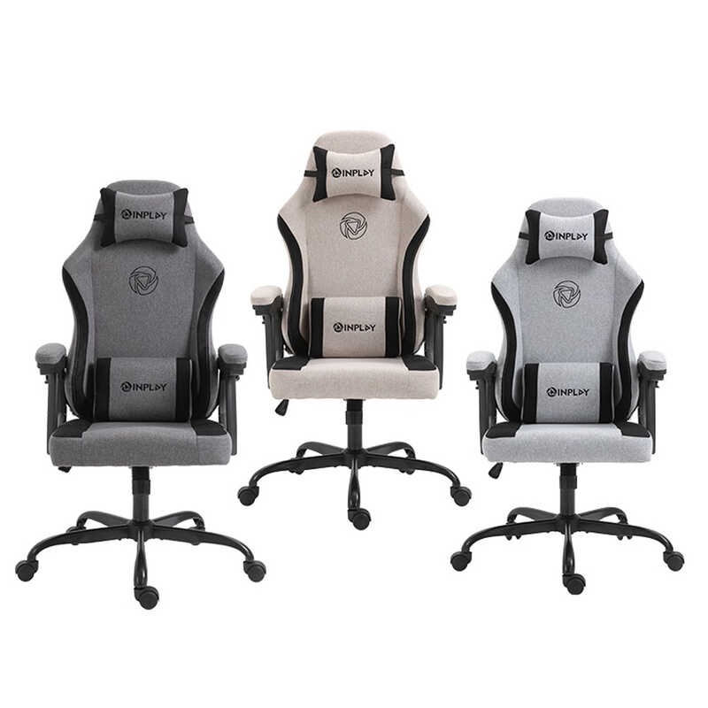 Inplay Fox F5 Gaming Chair | -B Black Grey | -G Beige | -W White Grey ...