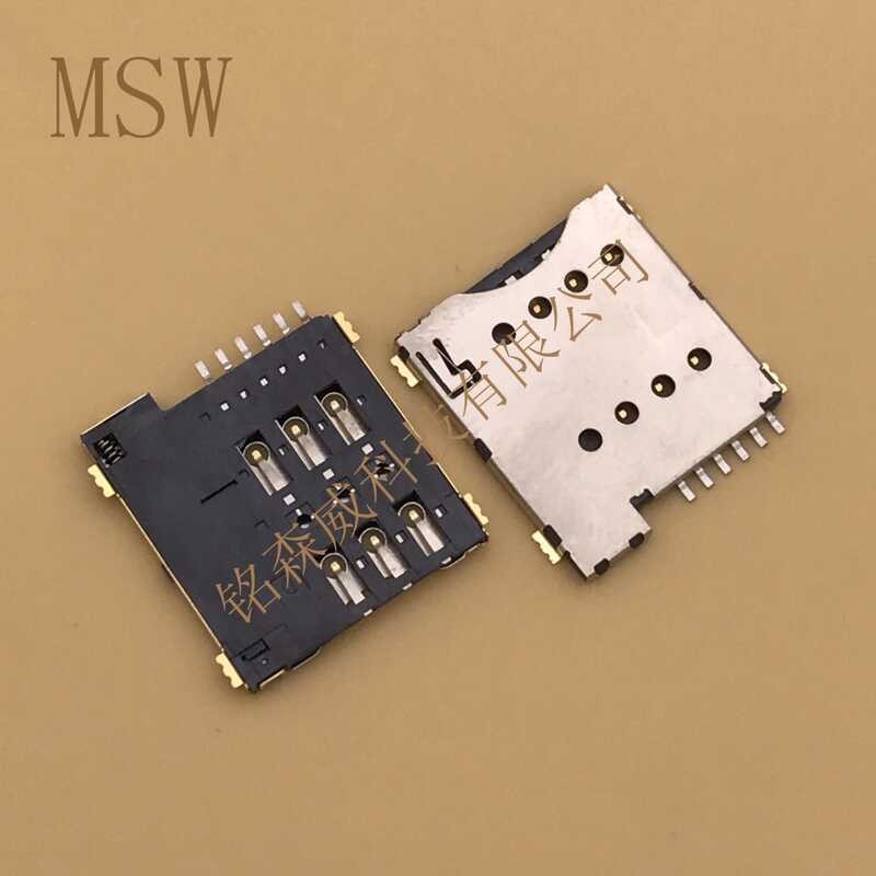SIM Card Holder Self Ejecting Micro Sim 6P Self Ejecting Card Slot 