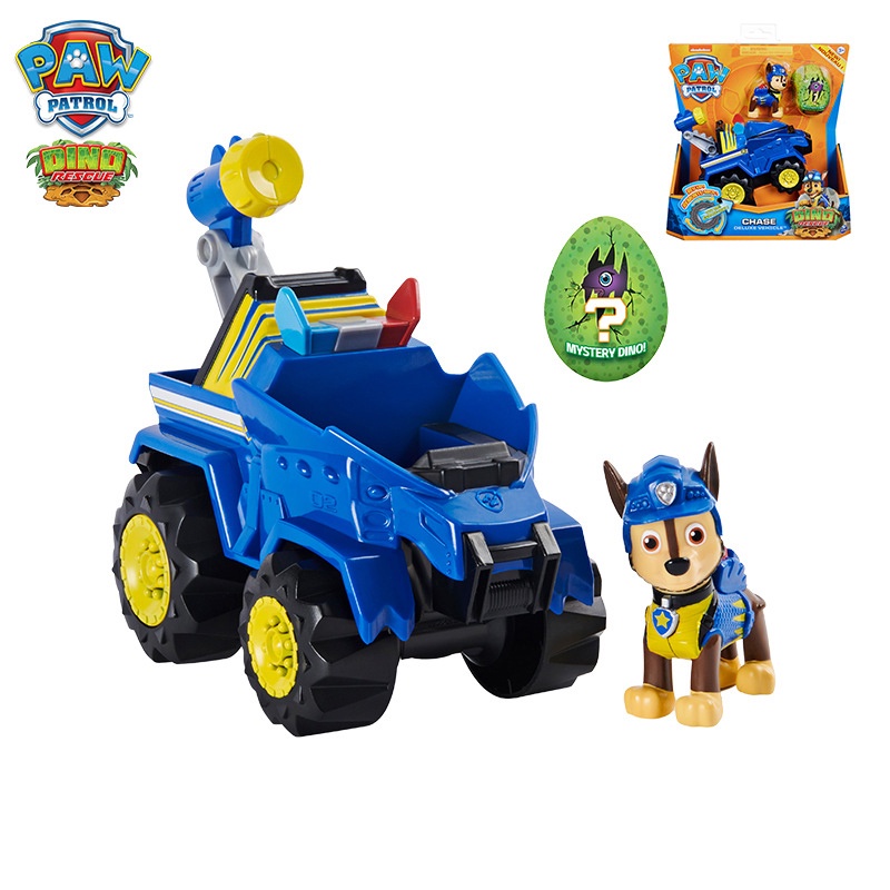 Figure Patrol PAW Dino Rescue Vehicle Mystery Dinosaur Figure Presents ...