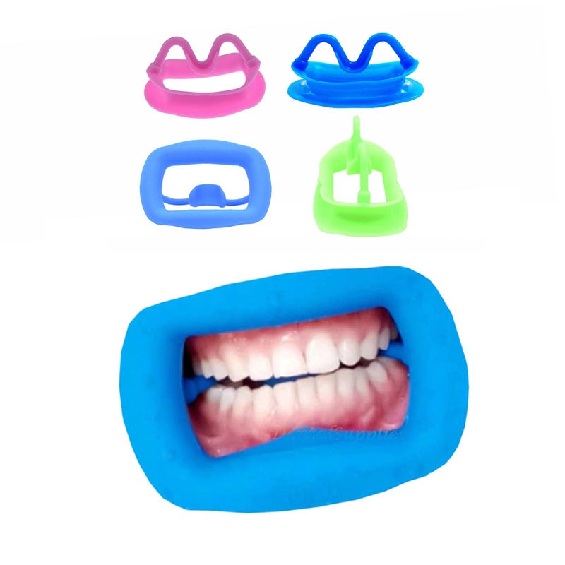 2pcs Dental Bite Blocks Soft Silicone Cheek Retractor Autoclave Orthodontic Oral Care Dental Tools P 1354918