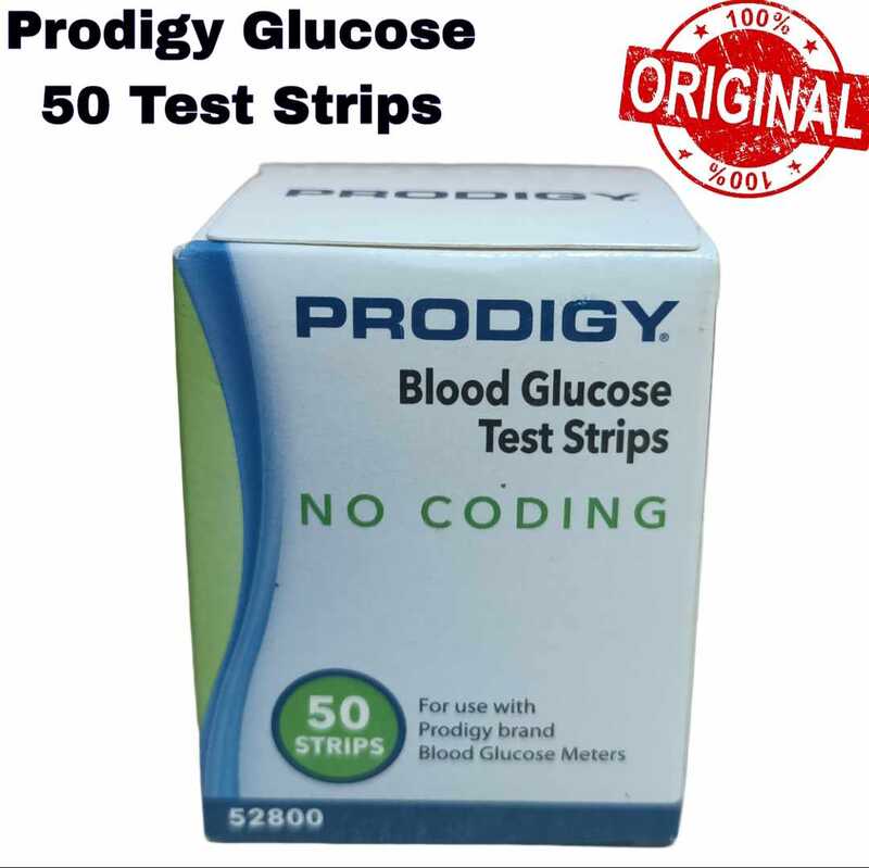 Prodigy Glucose Strips 50s (No coding Glucose Test Strips) Shopee