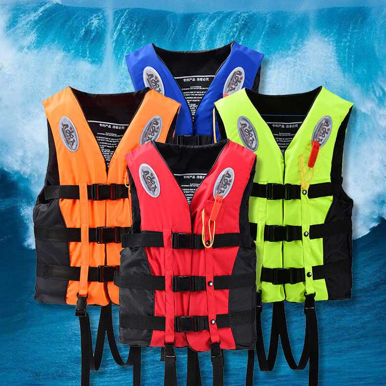 Life Jacket Adult Kids Safety Professional Life Jacket Marine Safety