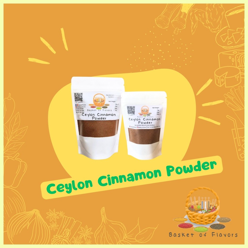 ㄨ ♺ Ceylon Cinnamon Powder 50g 100g | Shopee Philippines