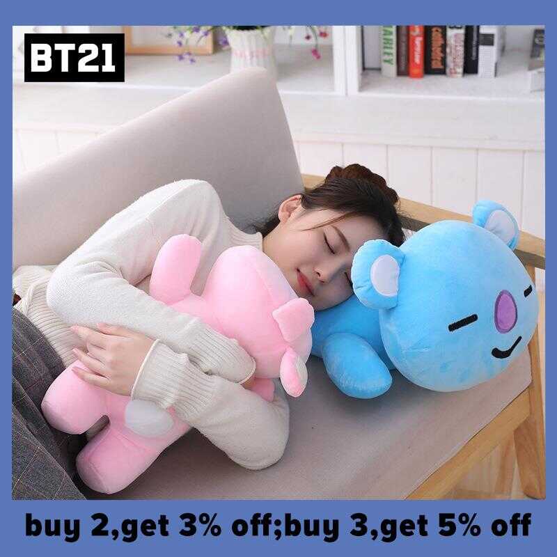 Federa Cuscino BTS Peach 45x45 Cm – Stampa Kpop Bangtan Boys, Regalo Per Fan