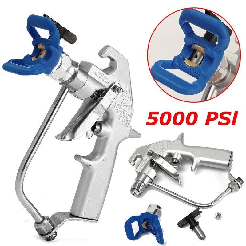 3600PSI Airless Paint Spray Gun – 517 Tip & Nozzle Guard – Fits Wagner & Titan Sprayers