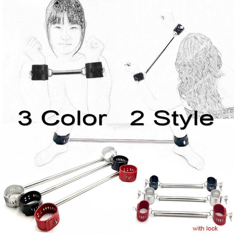 Bdsm Detachable Bondage Spreader Bar Ankle Cuffs Handcuffs Women Sex Toys For Adults Couples